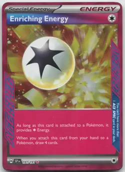 Enriching Energy 191/191 ACE SPEC Rare Surging Sparks Pokemon NM/M - Image 1