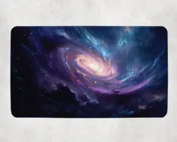 MTG Playmat | Swirling Cosmic Portal Themed Playmat | Unofficial MTG Playmat - Image 1