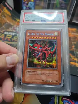 Yu-Gi-Oh!Slifer the Sky Dragon (Secret Rare) GBI-001 PSA 10 - Image 2