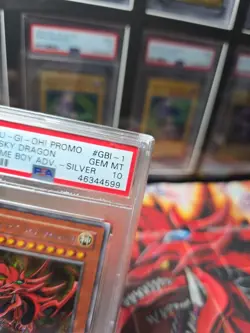 Yu-Gi-Oh!Slifer the Sky Dragon (Secret Rare) GBI-001 PSA 10 - Image 3