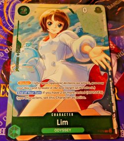 One Piece En Card Game Carte Promo Holo Lim P-079 ALT English NM - Image 1