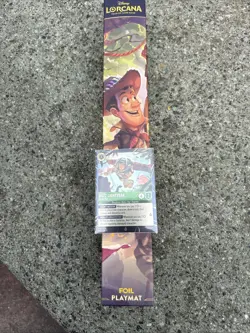Disney Lorcana Woody and Buzz Foil Playmat & Buzz Lightyear On The Way Promo - Image 1