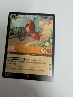Disney Lorcana ~ Lady - Family Dog 11/204 ~ Foil ~ Reign of Jafar ~ Rare NM - Image 4