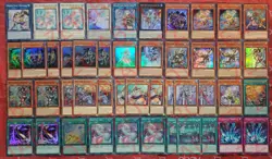 YUGIOH Deep Sea Atlantean Deck 46 Cards Poseidra Abyss *Mermail* Repetiteura - Image 1