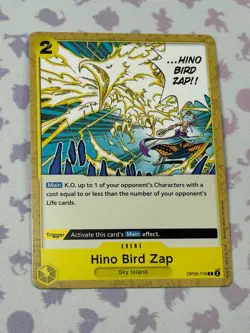 Hino Bird Zap OP05-116 C Awakening of the New Era ONE PIECE Card Game NM English - Image 1