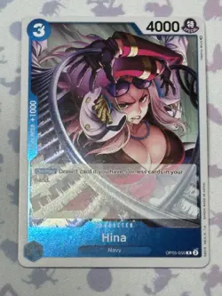 Hina OP05-050 English R Awakening of the New Era One Piece Card Game NM - Image 1