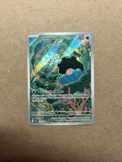 Clampearl 195/182 IR Destined Rivals Alt Art 2025 Pokemon Card - Image 2