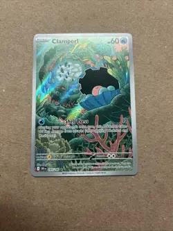 Clampearl 195/182 IR Destined Rivals Alt Art 2025 Pokemon Card - Image 4