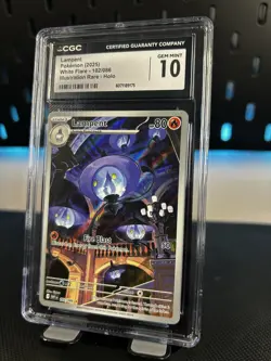 Lampent 102/086 CGC 10 Gem M White Flare Pokemon Card English Scarlet & Violet - Image 3