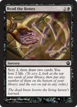 Read the Bones - Medium Play MTG Theros - Image 1