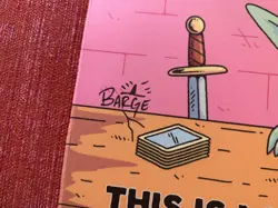 MagicCon Las Vegas 2026 Wizard of Barge When You Attack Me Goblin Signed Playmat - Image 2