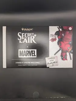 Secret Lair x Marvel I Fixed It (You're Welcome) Deadpool | Pool Party Foil | - Image 1