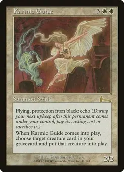 Karmic Guide, Urza's Legacy, #11, Regular NM Near Mint MTG - Image 1