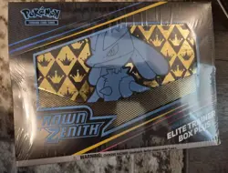 POKEMON CENTER CROWN ZENITH ETB FACTORY SEALED SMALL TEAR - Image 1