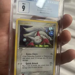 2005 Pokemon EX Emerald Zangoose Reverse Foil 21/106 CGC 9 Mint - Image 4