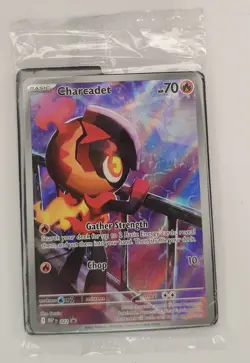Pokemon TCG Charcadet Mega Evolution Promo 022 Sealed with Deck Dividers - Image 1