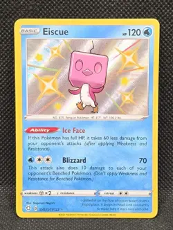 Eiscue SV035/SV122 - Shining Fates: Shiny Vault Holo 2021 Pokemon - Image 1