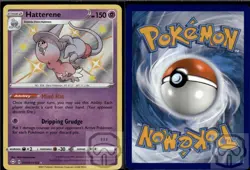 Hatterene SV056/SV122 Shiny Rare Shining Fates Shiny Vault Pokemon Holo NM/M - Image 2