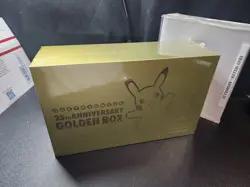 New Sealed Pokemon 25th Anniversary Japanese Golden Box - VERY NICE!! Fast Ship! - Image 1