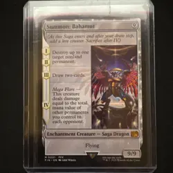 Summon: Bahamut 0001 MTG Final Fantasy (Regular) English - Pack Fresh NM 🔥 - Image 1