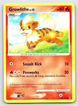 Growlithe 108/147 Common Supreme Victors Pokemon Lightly Played - Image 1