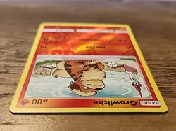 Growlithe 21/214 Reverse Holo NM SM 2019 Unbroken Bonds Pokemon - Image 3