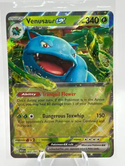 Venusaur ex - Double Rare - Pokemon - Scarlet & Violet 151 - 003/165 NM - Image 1