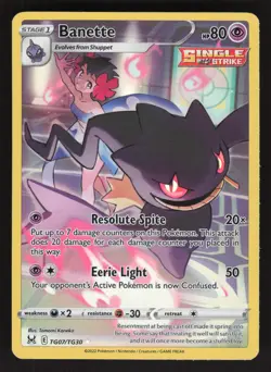 Banette TG07/TG30 Pokemon TCG Lost Origin Trainer Gallery NM - Image 1
