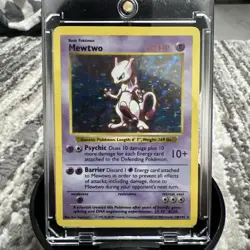 Mewtwo 10/102 Pokemon TCG 1999 Base Set Holo Shadowless - Image 1