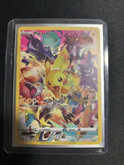 Pikachu Secret Rare Full Art Holo 160/159 Crown Zenith 2023 EN - Image 1