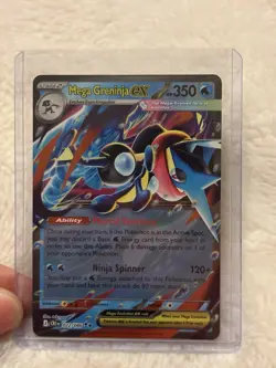 Mega Greninja ex 022/086 Chaos Rising ME04 Pokemon TCG ENGLISH NM/M - Image 1