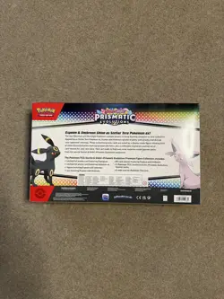 Pokemon TCG Prismatic Evolutions Premium Figure Collection Box New & Sealed - Image 2