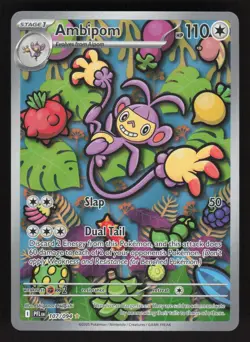 Ambipom 107/094 Pokemon TCG ME02: Phantasmal Flames NM - Image 1