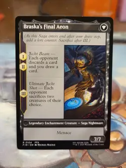 0104 Jecht, Reluctant Guardian Rare Human Warrior Final Fantasy NM Card MTG FIN - Image 2