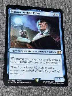 Matoya, Archon Elder - FIN 0062 NM - MTG Magic - Image 1