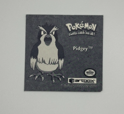 Fearow/Pidgey ERROR PR19 Pokemon Artbox Sticker 1999 Vintage Prizm Holo - Image 2