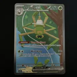 Pokemon Spidops ex Full Art Holo 260 HP Scarlet & Violet 243/198 - Image 1
