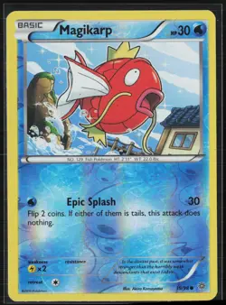 Magikarp 19/98 Common Ancient Origins Pokemon Reverse Holo Lightly Played - Image 1