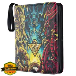 DRZERUI Card Binder for YuGiOh, 9 Pocket Album 40 Sleeves, Model Y Classic King - Image 1