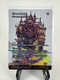 MTG Final Fantasy Giant of Babil FOIL - Traxos, Scourge of Kroog 0020 Rare 20 NM - Image 1