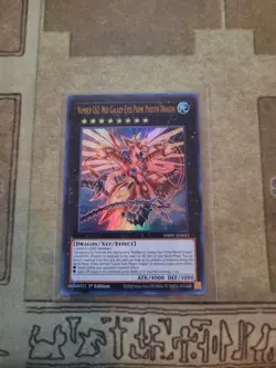 YUGIOH NUMBER C62: NEO GALAXY-EYES PRIME PHOTON DRAGON PHHY-EN043 ULTRA 1ST NM - Image 1