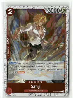 Sanji - ST21-003 (Pirate Foil) The Best Vol. 2 FOIL One Piece TCG Anime Card - Image 1