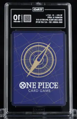 Monkey.D.Luffy [2nd Anniversary] ST13-015 One Piece Japanese TAG 10 [H7765022] - Image 2