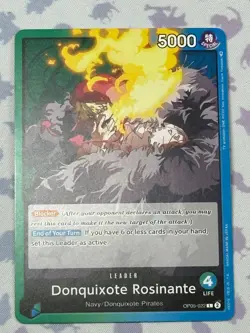 Donquixote Rosinante OP05-022 Leader ENG One Piece TCG Awakening Of The New Era - Image 1