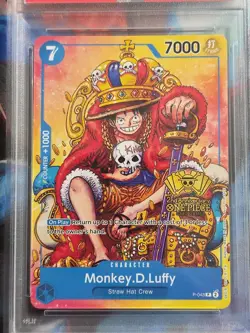 2024 One Piece English Monkey D. Luffy #043 2nd Anniversary TOURNAMENT PSA 10 - Image 3