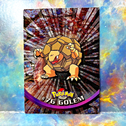 2000 Pokemon Card Topps Chrome Golem #76 - Image 1