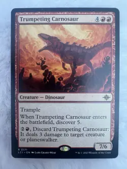 Trumpeting Carnosaur [The Lost Caverns of Ixalan] MTG - Image 1