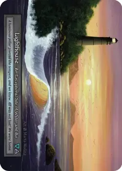 Sorcery: Contested Realm Beta Lighthouse Exceptional Regular NM - Image 1