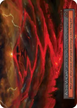 3x Sorcery: Contested Realm Active Volcano Exceptional Regular NM (GT) - Image 1