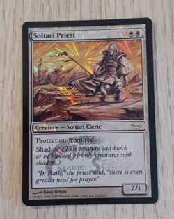 Soltari Priest - Junior Series PROMO - FOIL - MTG - Image 1